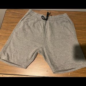 Smoke grey Levi cotton shorts